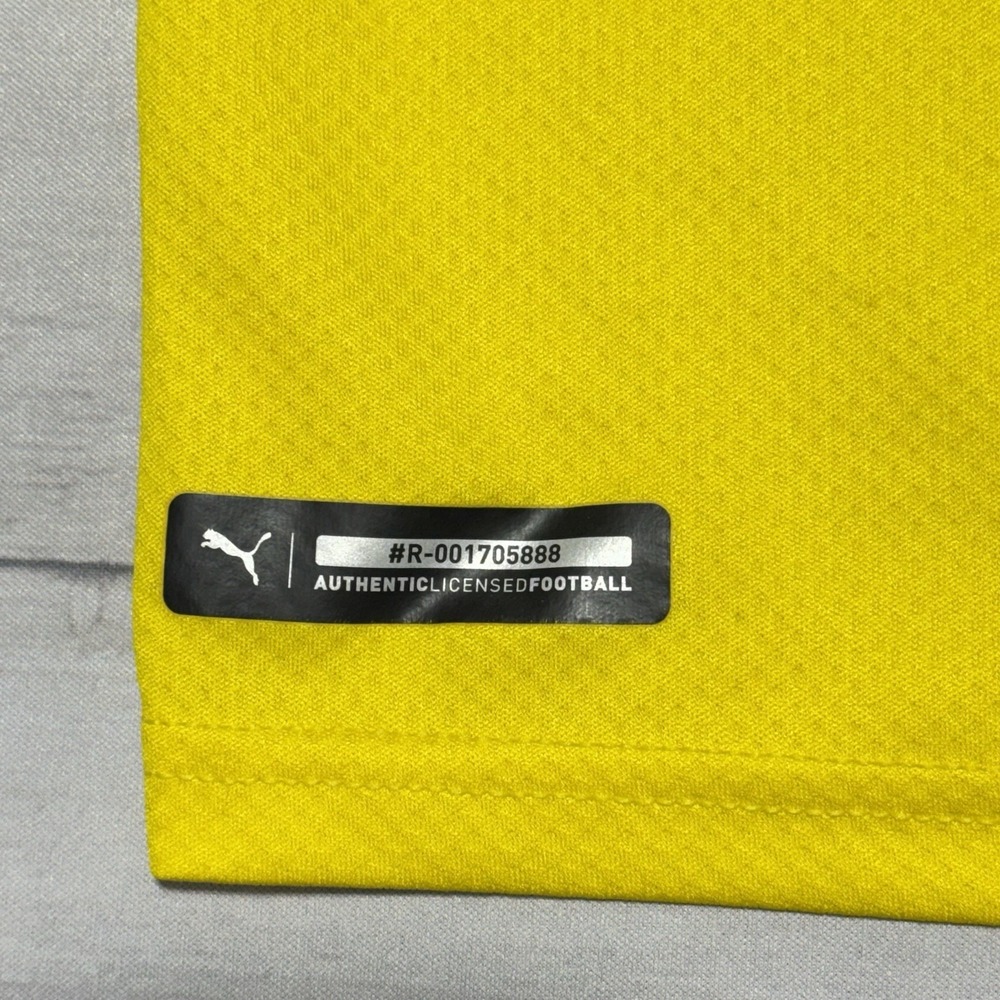 Puma Borussia Dortmund Soccer Jersey Mens XXL Yellow 2021-2022 Home Bundesliga - Picture 5 of 8
